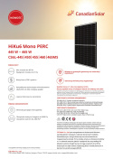 CanadianSolar HiKu6 CS6L-MS Mono PERC 455W Czarna rama