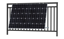 Balcony design with single adjustment for mounting solar panels 10°-30° (TYPE2)