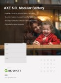 GROWATT AXE 5.0L-C1 Battery for SPF (off-grid) / SPH (1-phase) / WIT8-15K-X-HU (low voltage)
