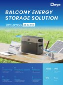 DEYE All In One AE-FS2.0-2H2 (1000W Inverter + 2kWh battery) low voltage