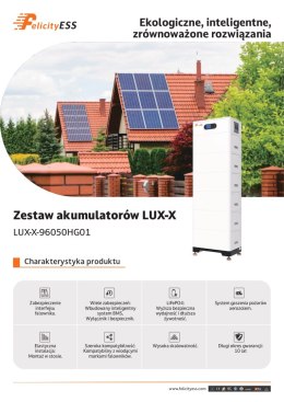 Felicity Moduł kontroler LUX-X-96050HCG01 dla baterii LUX-X-96050HMG01+podstawa