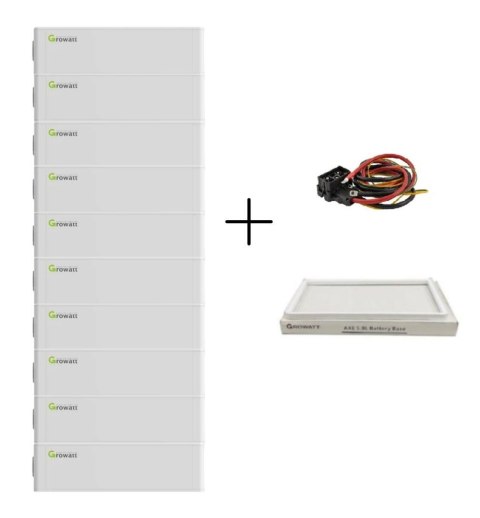 GROWATT Set: AXE 50L-C1 50kWh battery (low voltage)