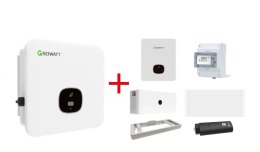 GROWATT Hybrid Kit: MOD-4000TL3-XH(BP) 3-Phase +Battery APX 5kWh+base+controller APX 98034+Smart Meter 3-Phase+WiFi-X+Backup box