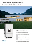 DEYE Falownik hybrydowy SUN-5K-SG05LP3-EU-SM2 3-fazowy (niskonapięciowy)