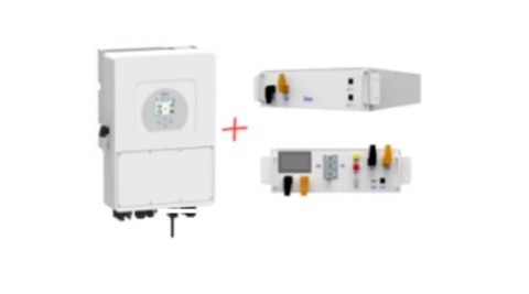 DEYE: SUN-20K-SG01HP3 Hybrid Inverter Set + BOS-G PRO 20.48kWh Battery + HVB750V/100A-EU Control Unit (high voltage)