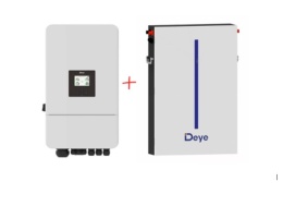 DEYE: Set SUN-6K-SG05LP3 Hybrid Inverter + RW-M6.1-B Battery 12.28kWh (low voltage)