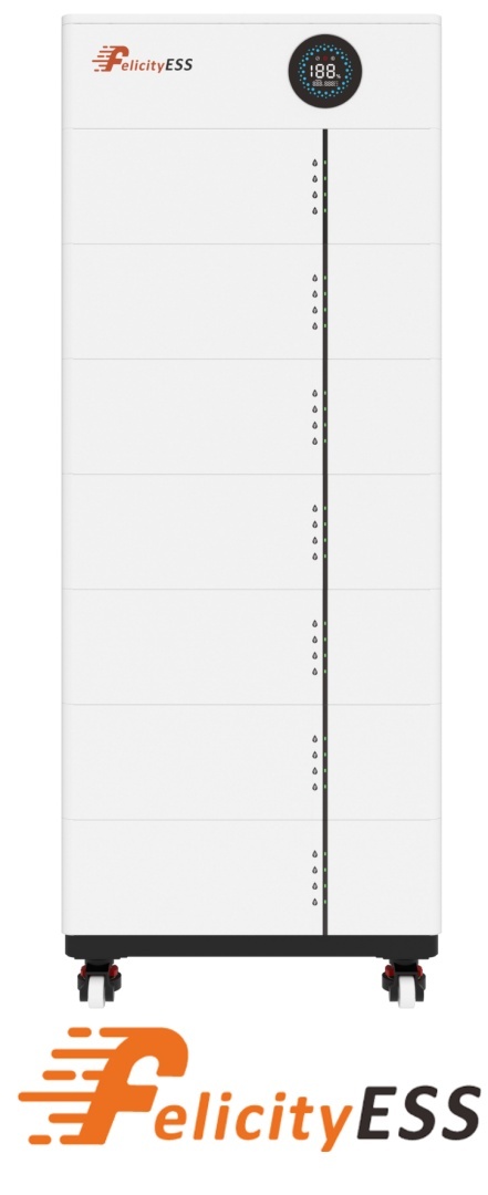 Felicity: Zestaw Bateria LUX-X-48100LG01-8 40,96kWh 100Ah (niskonapięciowy)