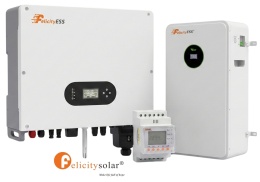 Felicity: Zestaw Inwerter hybrydowy T-REX-6KLP1G01 + BateriaFLA48230-EU 11.8kWh + Smart Meter (niskonapięciowy)