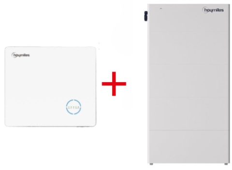 HOYMILES Set: Hybrid-Wechselrichter HAS-3.6LV-EUG1 + Batterie LB-5D-G2 5.12kWh