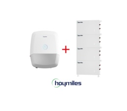 HOYMILES Set: Hybrid-Wechselrichter HIT-20L-G3 + Batterie LB-5D-G2 20,48 kWh (Niederspannung)
