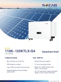 Sofar 125KTLX-G4 3-phase 10xMPPT
