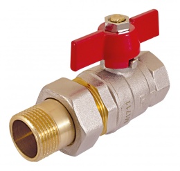 Ball valve with 3/4