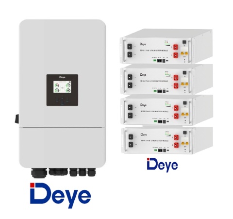 DEYE: Zestaw Inwerter hybrydowy SUN-18K-SG05LP3 + Bateria SE-G5.1-Pro-B 20.48kWh (niskonapięciowy)
