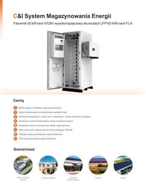 Felicity Magazyn Energii FLH-E60 61.44kWh (IP55) (wysokonapięciowy)