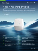 HOYMILES Hybrid Inverter HIT-15L-G3 (3-phase) (Low Voltage)