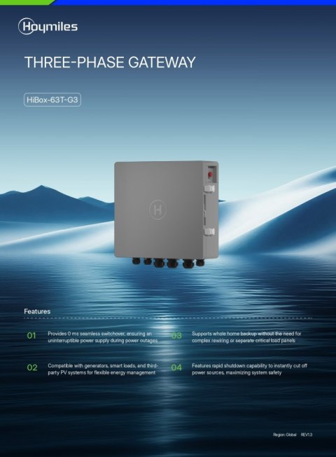 Hoymiles Gateway HiBox-63T-G3
