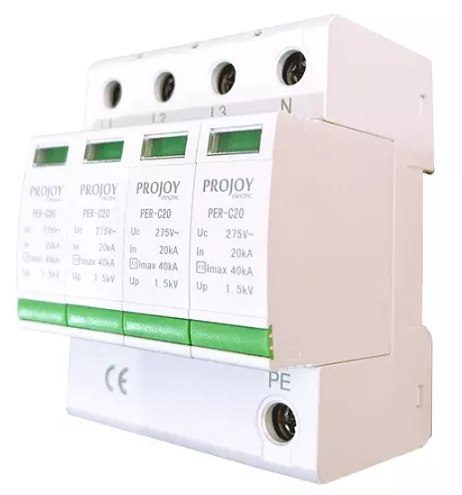 PROJOY Ogranicznik przepięć do systemów PV PER-C20 T2 275V AC 4P (303267)