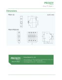 PROJOY Wyłącznik nadprądowy PEM2-63 3P typ B 25A 6kA AC (300055)