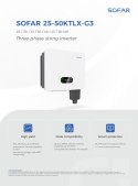SOFAR 36KTL-X-G3 Trzy fazowy 3xMPPT (AFCI)