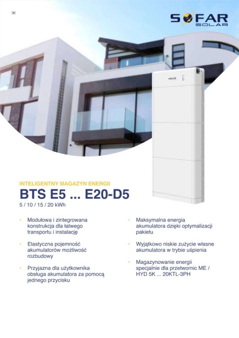 SOFAR BTS 5K-BDU master controller