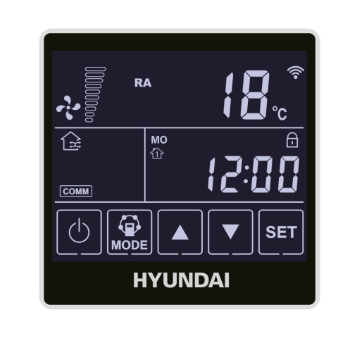 HYUNDAI Rekuperator z wymiennikiem krzyżowym HRS-COMFORT-PRO 250