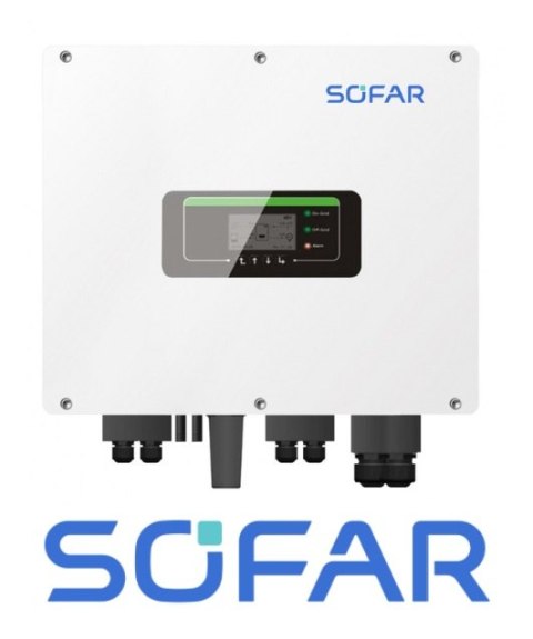 Sofar hybrid inverter HYD6KTL-3PH 3-phase 2xMPPT