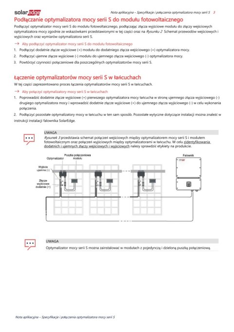 SolarEdge Optymalizator S440-1G M4M RM
