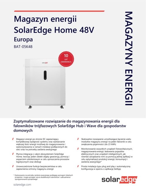 Solaredge Podstawa do magazynu energii (IAC-RBAT-5KFSTD-01)