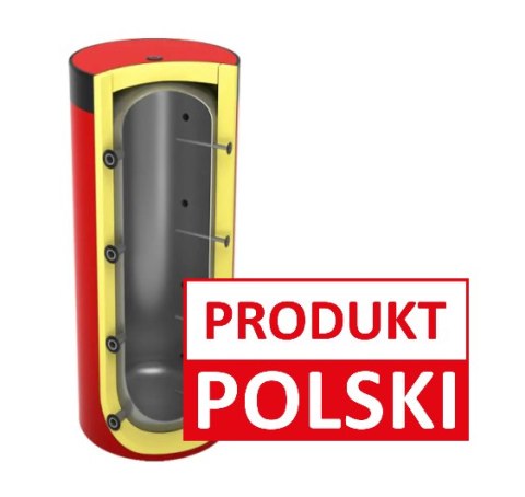 LEMET zbiornik buforowy pionowy stojący 300L bez wężownicy 16.300BN-0