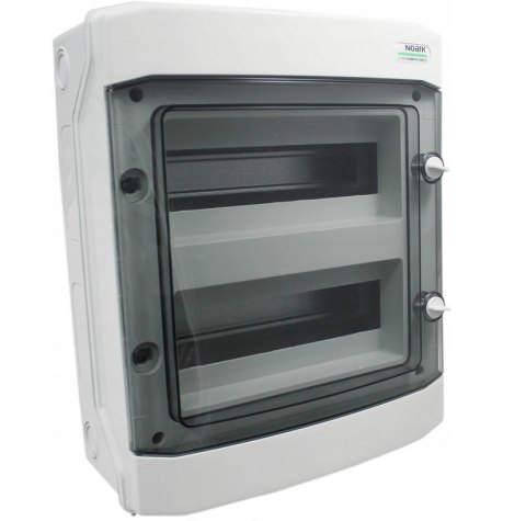NOARK Rozdzielnica plastikowa N/T hermetyczna 2x12M PHS IP65 24T 1000V (101495)