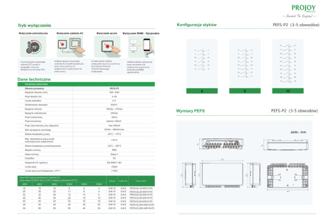 PROJOY Firefighter Safety Switch PEFS-EL-50H-10(P2) 5 STRING