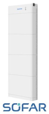 Sofar Energy Magazine 20kWh contains (4 x BTS-5K 5kWh battery and BTS 5K-BDU Management module with base)
