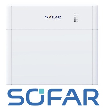 Sofar Energy Magazine 5kWH contains (1 x BTS-5K 5kWh battery and BTS 5K-BDU Management module with base)