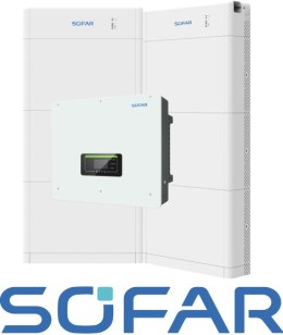 Set: SOFAR Hybrid Inverter HYD20KTL-3PH , Sofar 30kWh Energy Storage: 2 x15kWh BTS E15-DS5